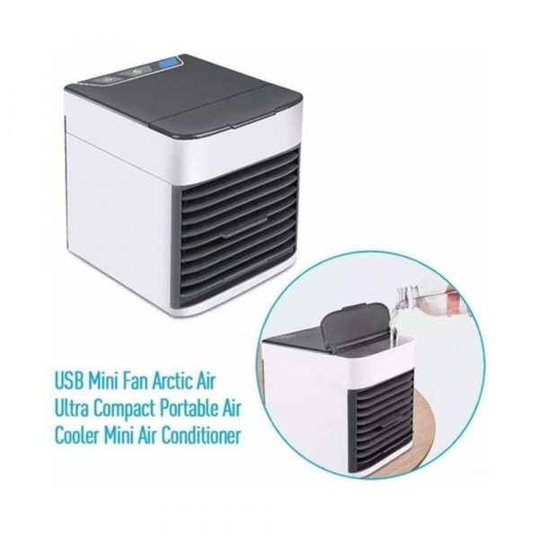 Portable USB Mini Air Cooler 18008 Black/Grey