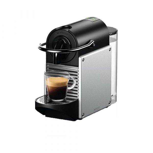 Nespresso Pixie Coffee Machine EN124.S ,0.7L,1260W, Silver/Black