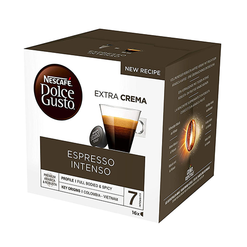 Nescafe Dolce Gusto Coffee Capsule Espresso Intenso Pack of 16