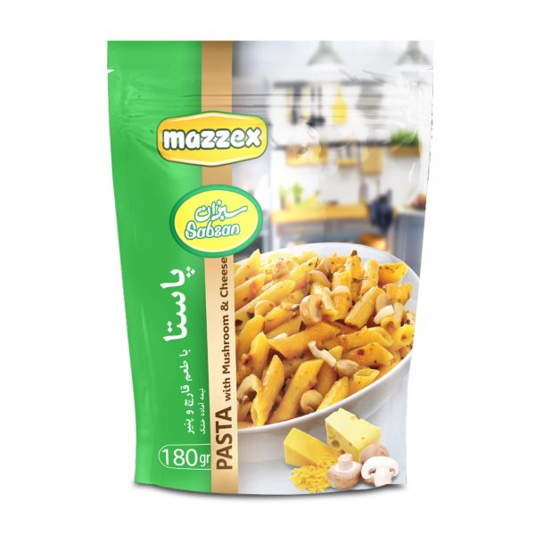 Mazzex Sabzan Mushroom & Cheese Pasta 180gr