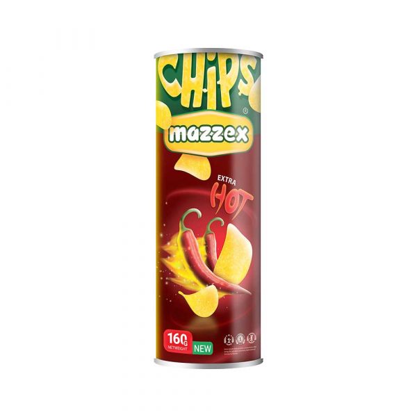 Mazzex Hot & Spicy Flavor Chips 160gr