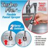 Turbo Flex 360 Flexible Faucet Sprayer Silver 6inch