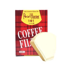 Pearl Horse 101 V60 Coffee Filter (1-2Cups) 40 Pieces