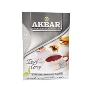 Akbar Earl Grey Superior Flowery Black Tea with Bergamot 500g