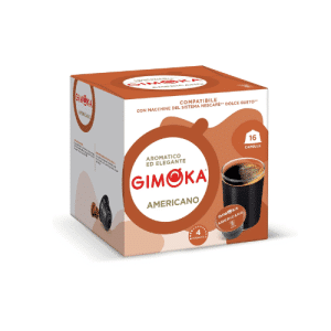 Gimoka Americano Coffee Capsules for Dolce Gusto