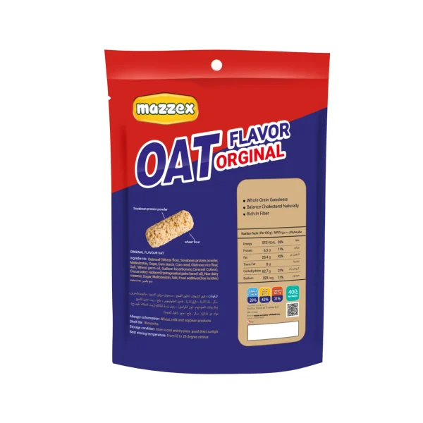 Mazzex OAT Choco Original Flavor 400g - Image 2