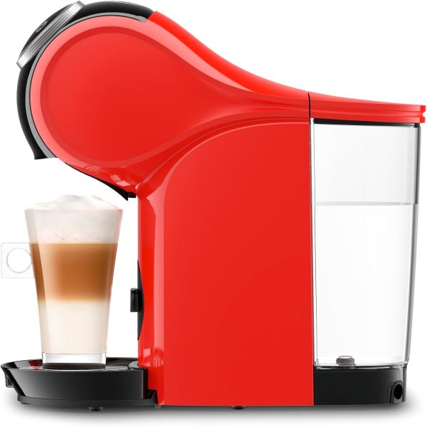 NESCAFÉ DOLCE GUSTO by De'Longhi GENIO S PLUS Automatic Capsule Coffee Machine with Compact & Powerful up to 15 Bar Pressure, Cappuccino, Tea, Hot Chocolate & Espresso Coffee Maker EDG315.R Red - Image 2